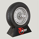 Steel Black Coated Bear Trap Display